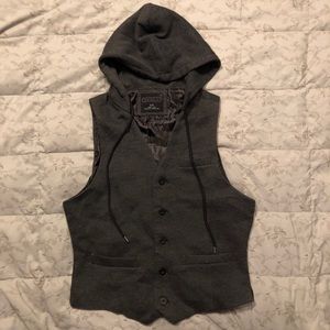 Casual Hooded Vest - Twenty One for Men